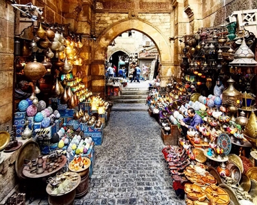 visiting Saqqara pyramid - Khan el Khalili Bazaar