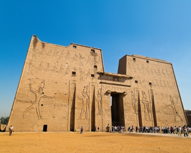 Edfu Temple - Visit egypt with our Golden ahmose henutemipet Trip (Dahabiya)