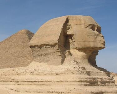 Great Sphinx -Visit egypt with our Golden ahmose henutemipet Trip (Dahabiya)