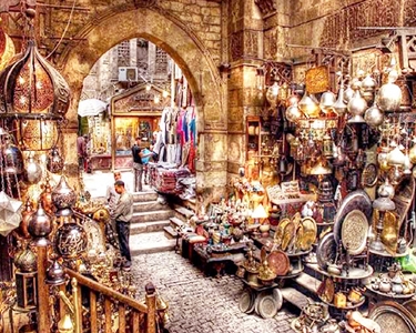 Khan El Khalili "One day trip in Egypt: Starting with the Egyptian Museum"